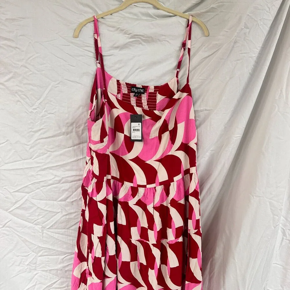 CITY CHIC Women's Mystic Print Dress - Size XXL - Picture 6 of 13